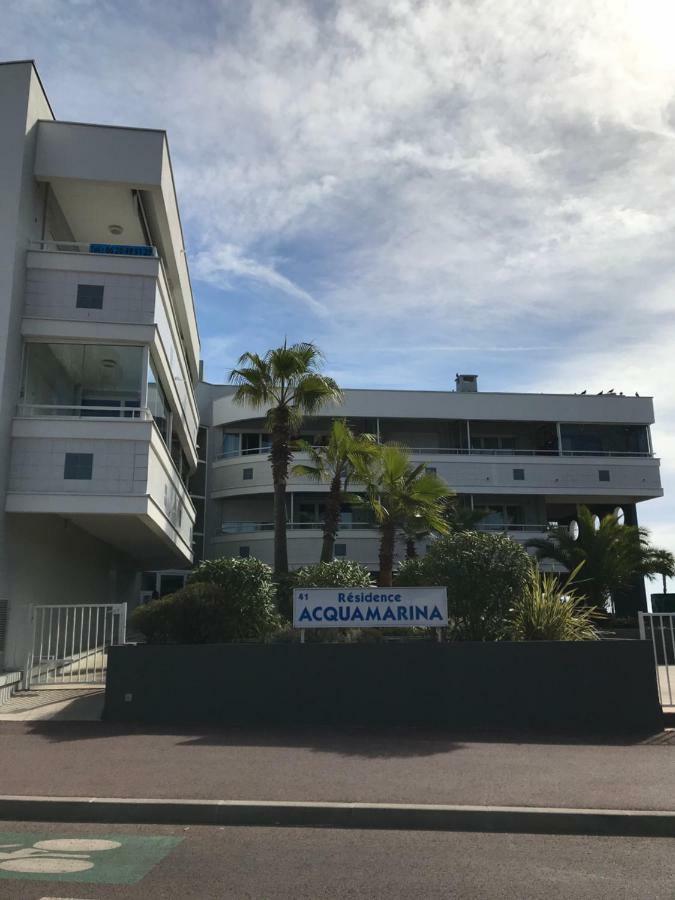 Apartmán Acquamarina Villeneuve-Loubet Exteriér fotografie